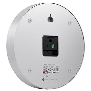 Mondaine Orologio Parete Argento 25 cm