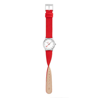 Mondaine Classic Rosso 30mm