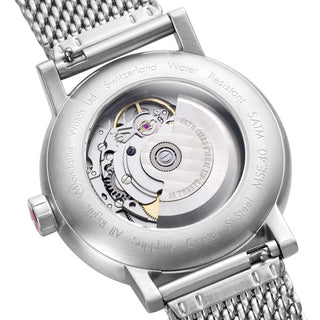 Mondaine Evo2 automatico 40 mm acciaio design iconico movimento Sellita