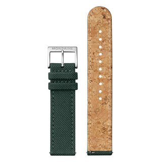 Cinturino Mondaine Tela Verde 20mm
