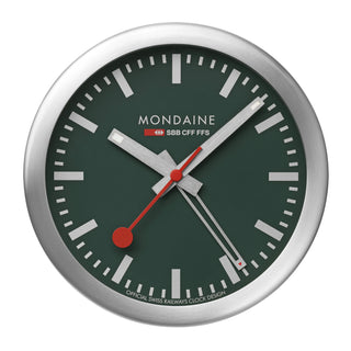 Mondaine Orologio Sveglia Verde 12,5cm