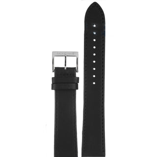 Cinturino Helvetica Regular Nero / Pelle 20 mm