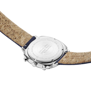 Grand Cushion Cronografo Blu 41mm