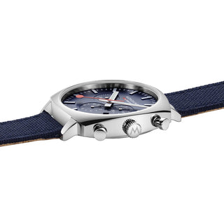 Grand Cushion Cronografo Blu 41mm