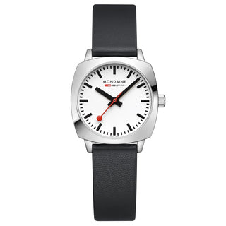 Mondaine Petite Cushion Nero 31mm