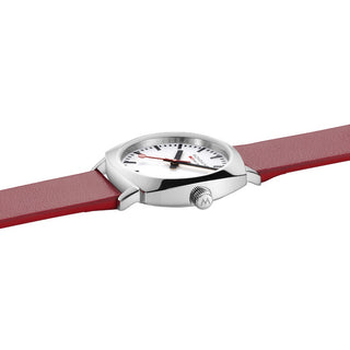 Mondaine Petite Cushion Rosso 31mm