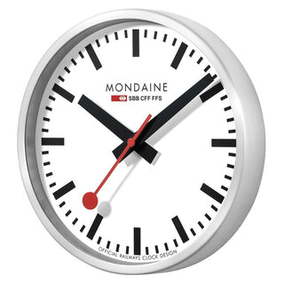 Mondaine Orologio Parete Argento 40cm