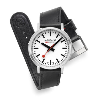 Mondaine Stop2go Bianco Backlight 41mm