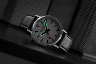 Mondaine Stop2go Bianco Backlight 41mm