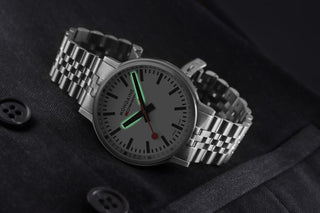 Mondaine Stop2go Acciaio Backlight 41mm