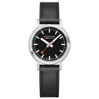 Mondaine Stop2go Nero 34 mm