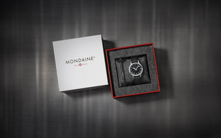 Mondaine Stop2go Nero 34 mm
