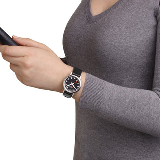 Mondaine Stop2go Nero 34 mm
