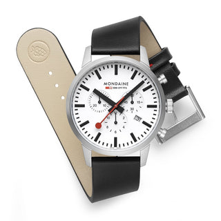 Mondaine Neo Cronografo Bianco 41mm