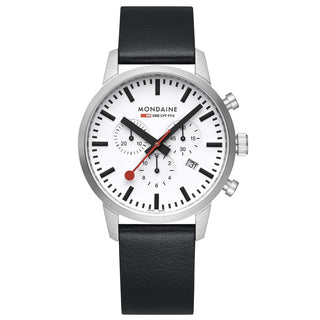 Mondaine Neo Cronografo Bianco 41mm