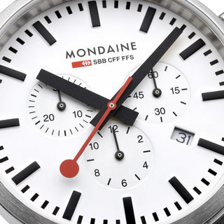 Mondaine Neo Cronografo Bianco 41mm