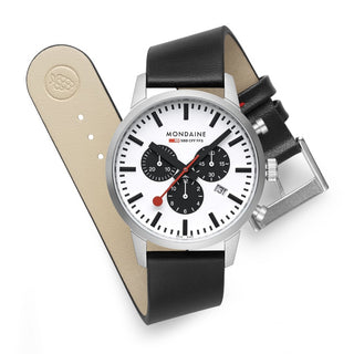 Mondaine Neo Cronografo Panda 41mm