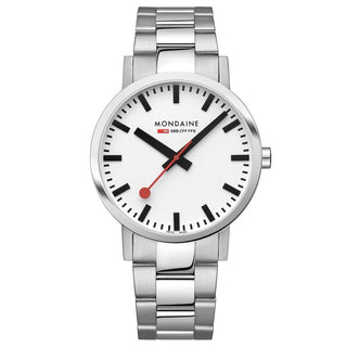 Mondaine Classic Bracciale Acciaio 40mm