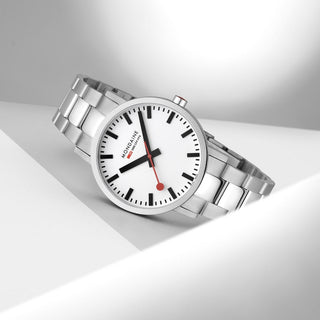 Mondaine Classic Bracciale Acciaio 40mm