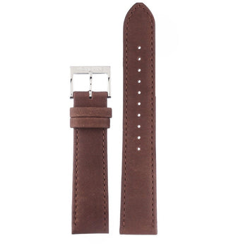 Cinturino Helvetica Bold Marrone / Pelle 20 mm