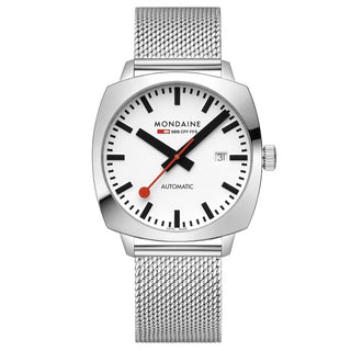 Mondaine Automatic Cushion Acciaio 39mm
