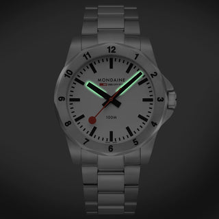 Mondaine Numeri Acciaio 42mm