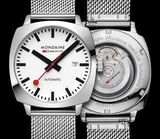 Mondaine Automatic Cushion Acciaio 39mm