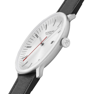 Mondaine Doppio Silver 41mm