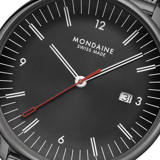 Mondaine Doppio Nero 41mm