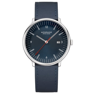 Mondaine Doppio Blu 41mm Doppio Cinturino