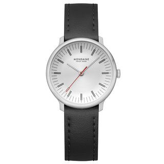 Mondaine Doppio Silver 33mm