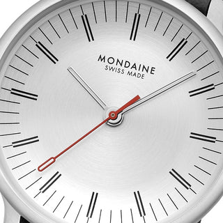 Mondaine Doppio Silver 33mm