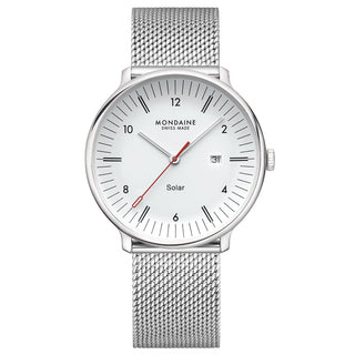 Mondaine Doppio Solar Bianco 41mm