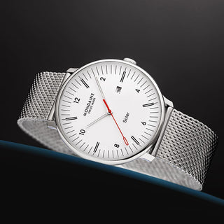 Mondaine Doppio Solar Bianco 41mm