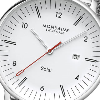 Mondaine Doppio Solar Bianco 41mm
