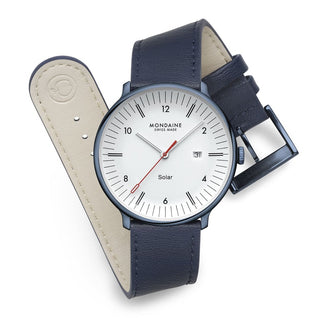 Mondaine Doppio Solar Blu 41mm