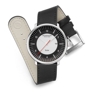 Mondaine Doppio Solar Nero 41mm