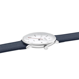 Mondaine Doppio Solar Cinturino Blu 41mm