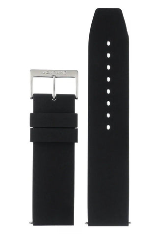 Cinturino Silicone Nero 24 mm