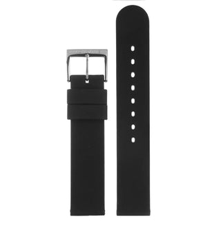 Cinturino Mondaine Silicone Nero 18 mm