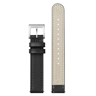 Cinturino Mondaine 16mm Nero ecopelle Vegea®