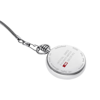 Fondello orologio da tasca Mondaine Swiss Made in acciaio 316L