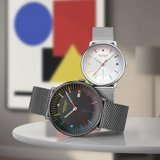 Mondaine Doppio Bauhaus Inspired 33mm