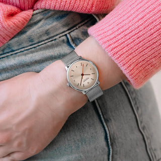 Mondaine Doppio Quadrante Rose Gold 33 mm