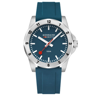 Orologio Mondaine Numeri Blue Lake Swiss Made